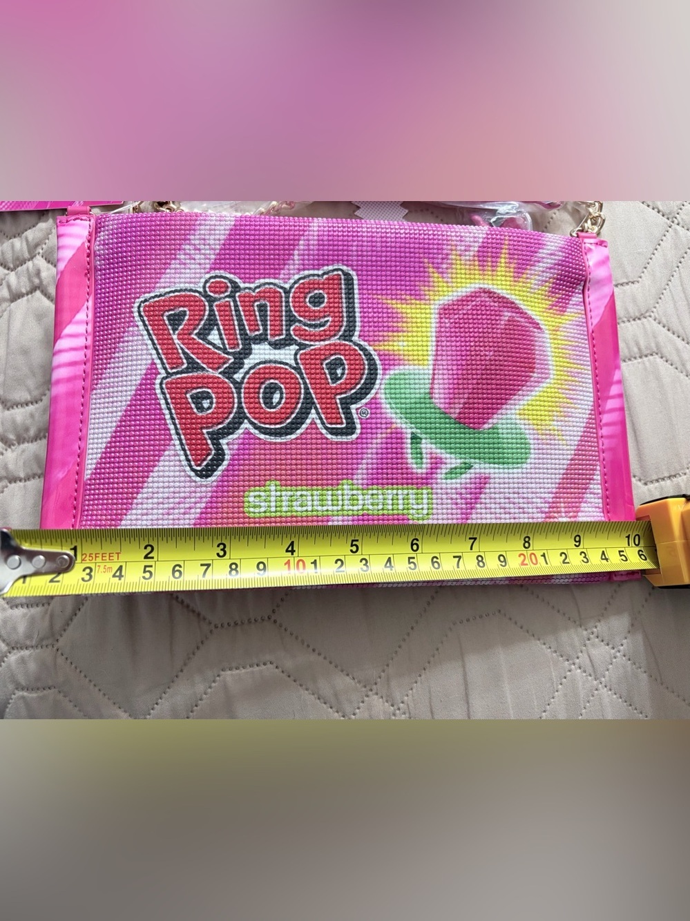NWT Betsey Johnson x Ring Pop Rhinestone Crossbody-Limited Edition - Picture 15 of 16